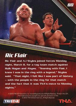 2010 TriStar TNA New Era #80 Ric Flair Back