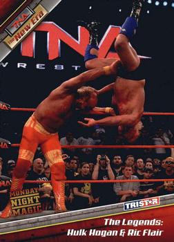 2010 TriStar TNA New Era #83 The Legends: Hulk Hogan & Ric Flair Front