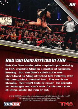 2010 TriStar TNA New Era #86 Rob Van Dam Arrives in TNA Back