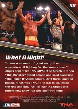 2010 TriStar TNA New Era #90 What A Night! Back