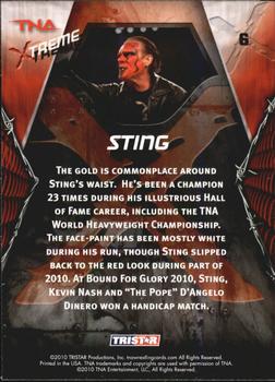 2010 TriStar TNA Xtreme #6 Sting Back