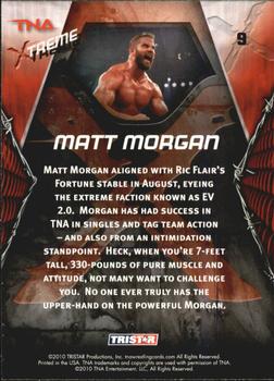 2010 TriStar TNA Xtreme #9 Matt Morgan Back