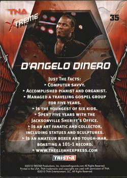 2010 TriStar TNA Xtreme #35 D'Angelo Dinero Back