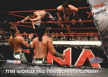 2010 TriStar TNA Xtreme #53 TNA World Tag Team Championship Front