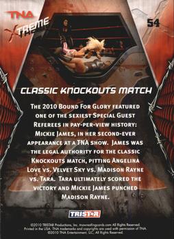 2010 TriStar TNA Xtreme #54 Classic Knockouts Match Back