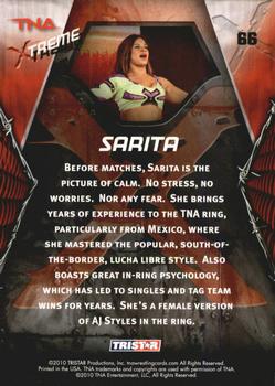 2010 TriStar TNA Xtreme #66 Sarita Back