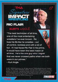 2011 TriStar Signature Impact #12 Kurt's Angle: Ric Flair Back