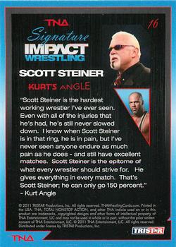 2011 TriStar Signature Impact #16 Kurt's Angle: Scott Steiner Back
