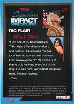 2011 TriStar Signature Impact #29 Tara's Take: Ric Flair Back