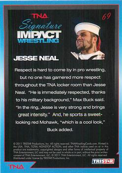 2011 TriStar Signature Impact #69 Jesse Neal Back