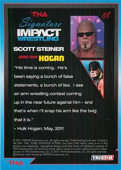 2011 TriStar Signature Impact #88 Heard From Hogan: Scott Steiner Back