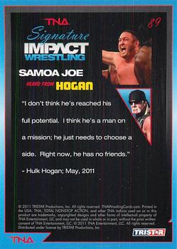 2011 TriStar Signature Impact #89 Heard From Hogan: Samoa Joe Back
