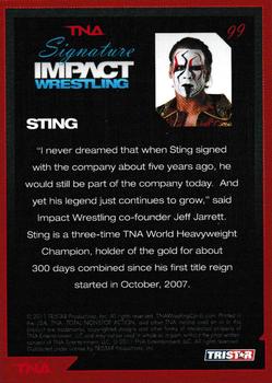 2011 TriStar Signature Impact #99 Sting Back