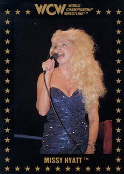 1991 Championship Marketing WCW #41 Missy Hyatt Front