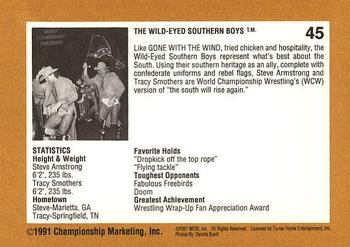 1991 Championship Marketing WCW #45 Southern Boys Back