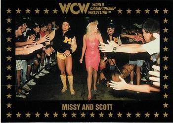 1991 Championship Marketing WCW #69 Missy and Scott Front