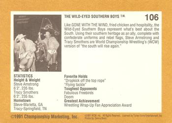 1991 Championship Marketing WCW #106 Southern Boys Back