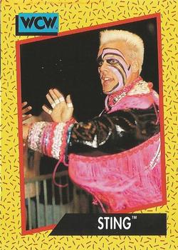 1991 Impel WCW #12 Sting Front