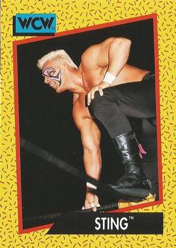1991 Impel WCW #13 Sting Front
