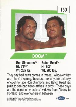 1991 Impel WCW #150 Doom Back
