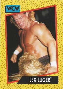 1991 Impel WCW #15 Lex Luger Front