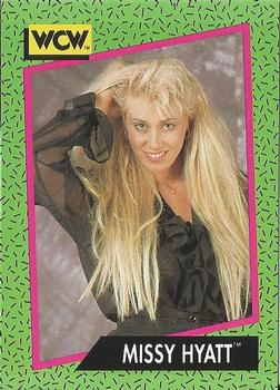 1991 Impel WCW #160 Missy Hyatt Front