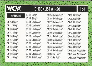 1991 Impel WCW #161 Checklist #1-94 Front