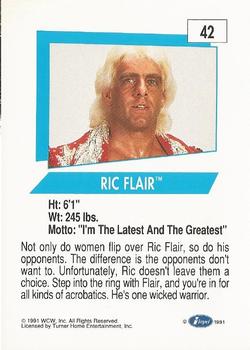 1991 Impel WCW #42 Ric Flair Back