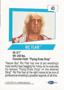 1991 Impel WCW #43 Ric Flair Back