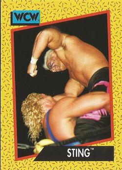 1991 Impel WCW #5 Sting Front