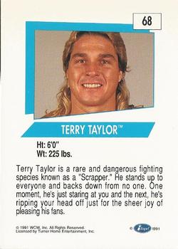 1991 Impel WCW #68 Terry Taylor Back