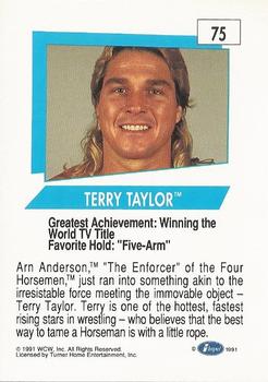 1991 Impel WCW #75 Terry Taylor Back