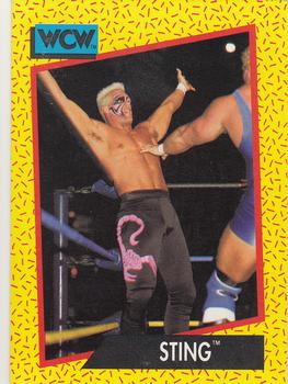 1991 Impel WCW #7 Sting Front