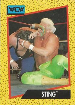 1991 Impel WCW #8 Sting Front