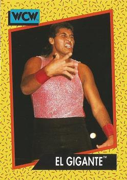 1991 Impel WCW #91 El Gigante Front
