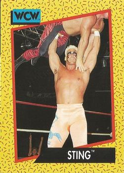 1991 Impel WCW #9 Sting Front
