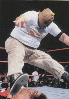 1998 Comic Images WWF Superstarz #43 Golga Front