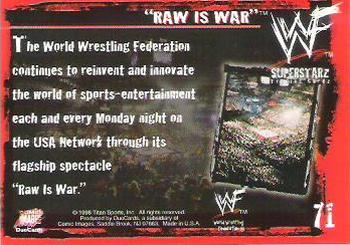 1998 Comic Images WWF Superstarz #71 
