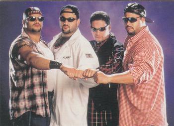1998 Comic Images WWF Superstarz #61 Los Boricuas Front