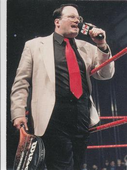 1998 Comic Images WWF Superstarz #65 Jim Cornette Front