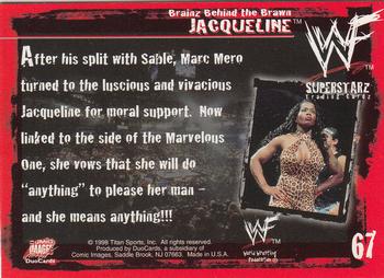 1998 Comic Images WWF Superstarz #67 Jacqueline Back