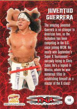 2004 Pacific TNA #18 Juventud Guerrera Back
