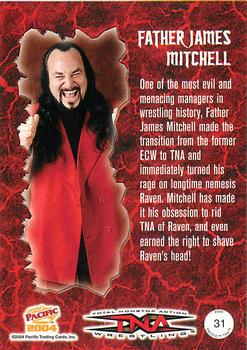 2004 Pacific TNA #31 James Mitchell Back