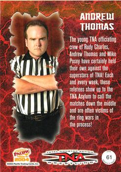 2004 Pacific TNA #61 Andrew Thomas Back