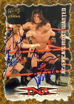2004 Pacific TNA - Main Event Autographs #63 America's Most Wanted Front