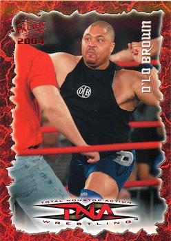 2004 Pacific TNA - Red #9 D'Lo Brown Front