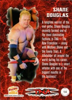 2004 Pacific TNA - Red #14 Shane Douglas Back