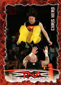 2004 Pacific TNA - Red #22 Chris Hero Front