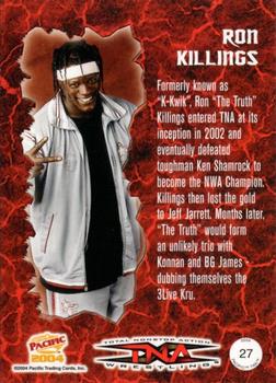 2004 Pacific TNA - Red #27 Ron Killings Back