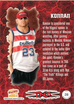 2004 Pacific TNA - Red #28 Konnan Back
